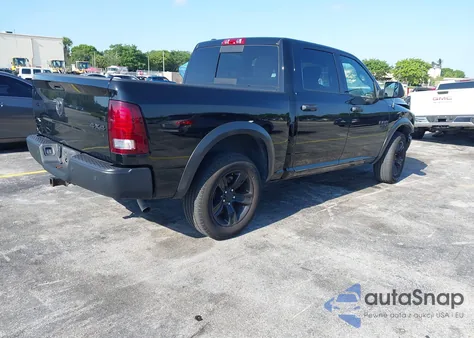 2023 Ram 1500 Classic Warlock 4X4 5'7 Box from USA, damaged, VIN 1C6RR7LG9PS596116